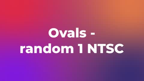 Ovals - random 1 NTSC — After Effects legacy preset preview