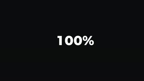 Percentage Counter Monospaced — After Effects number counters preset preview