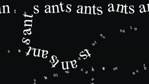 Ants — After Effects paths preset preview