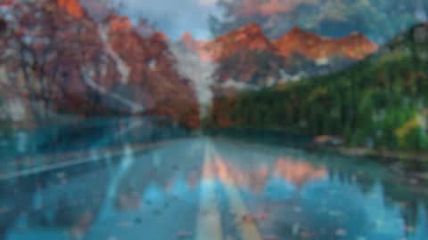 Lens Blur — Premiere Pro video transition preview