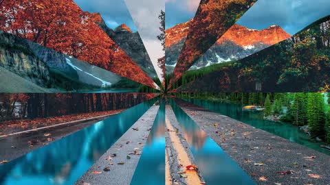 Pinwheel — Premiere Pro video transition preview