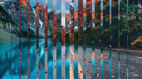 Sliding Bands — Premiere Pro video transition preview